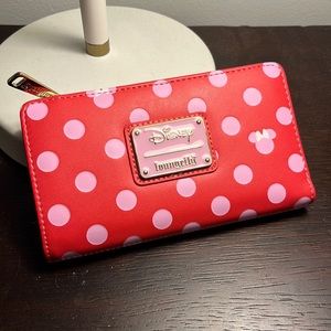 Loungefly Disney Minnie Mouse Pink Bow Wallet